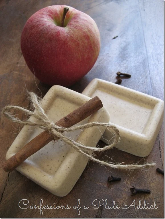 CONFESSIONS OF A PLATE ADDICT Spiced Apple Goats Milk Soap