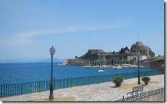 Mandraki Marina in Korfu