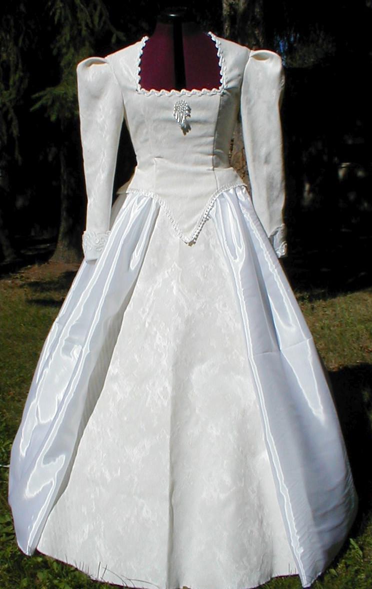 Renaissance Wedding Gown Queen