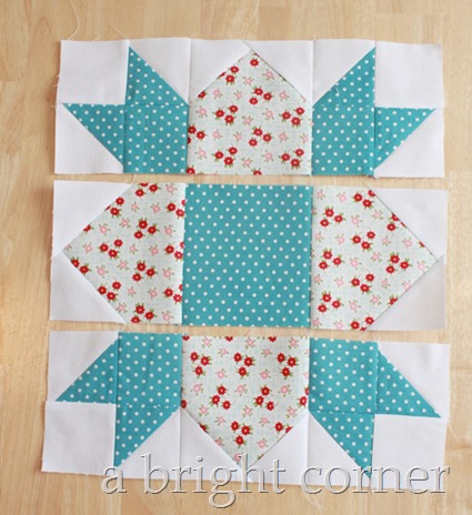 Weathervane Quilt Block tutorial