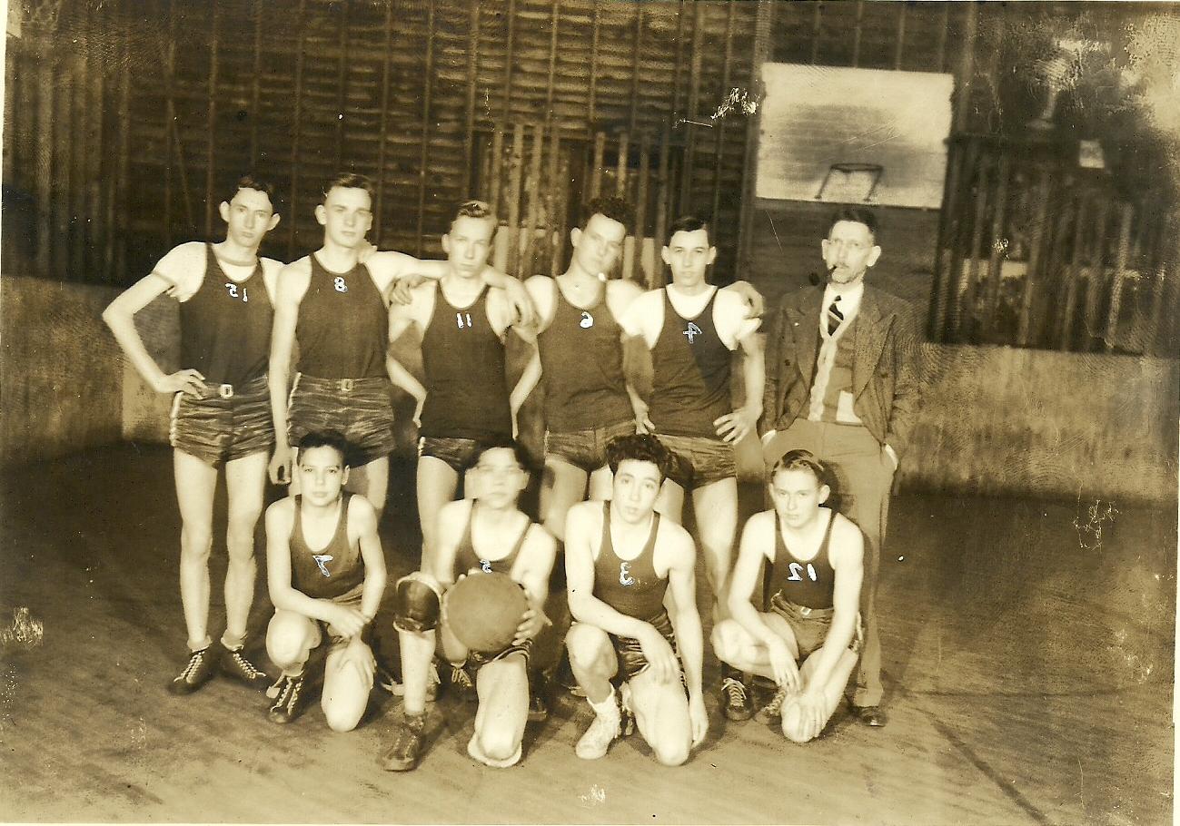 Georgia  basketball team in the early 1940s,    says Blake.