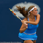 TORONTO, CANADA - AUGUST 8 :  Monica Puig in action at the  2015 Rogers Cup WTA Premier tennis tournament