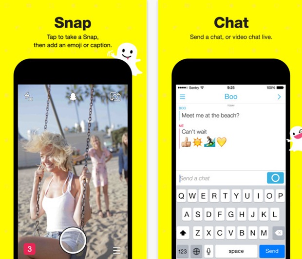 Snapchat para iOS