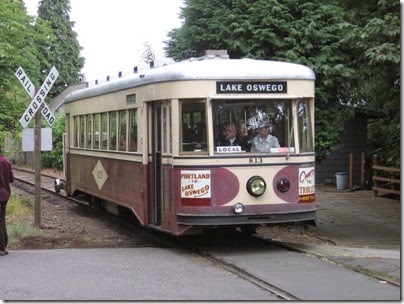 IMG_8460 Willamette Shore Trolley at Riverwood Road in Portland, Oregon on August 19, 2007