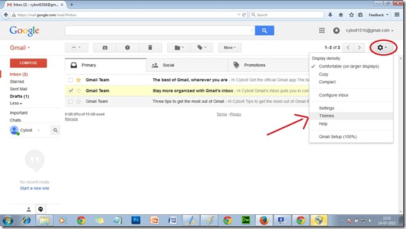 Gmail-themes