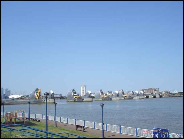 Thames Barrier and O2 London