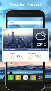 WunderGround Weather Widget screenshot for Android