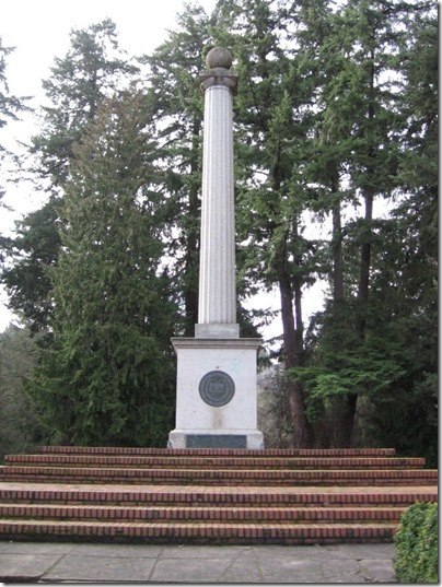 IMG_2313 Lewis & Clark Memorial at Washington Park in Portland, Oregon on February 15, 2010