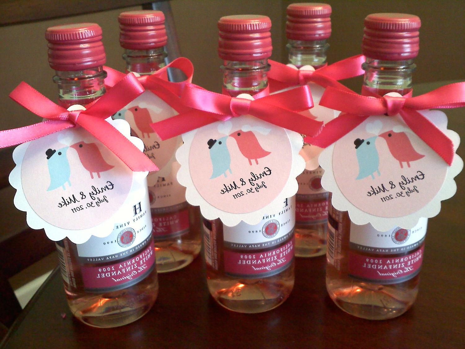 for her wedding favors.