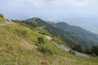 Am Monte Grappa (1745m), dem südlichen Abschluss der Dolomiten vor der venezianischen Ebene.