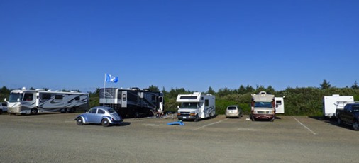 Quinault Beach Resort & Casino RV Parking