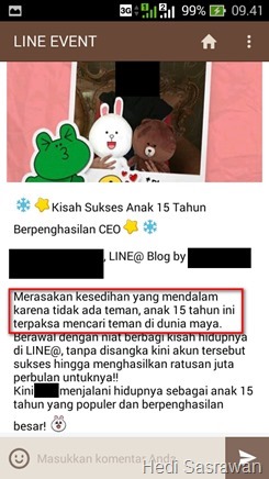 Akun Resmi Line