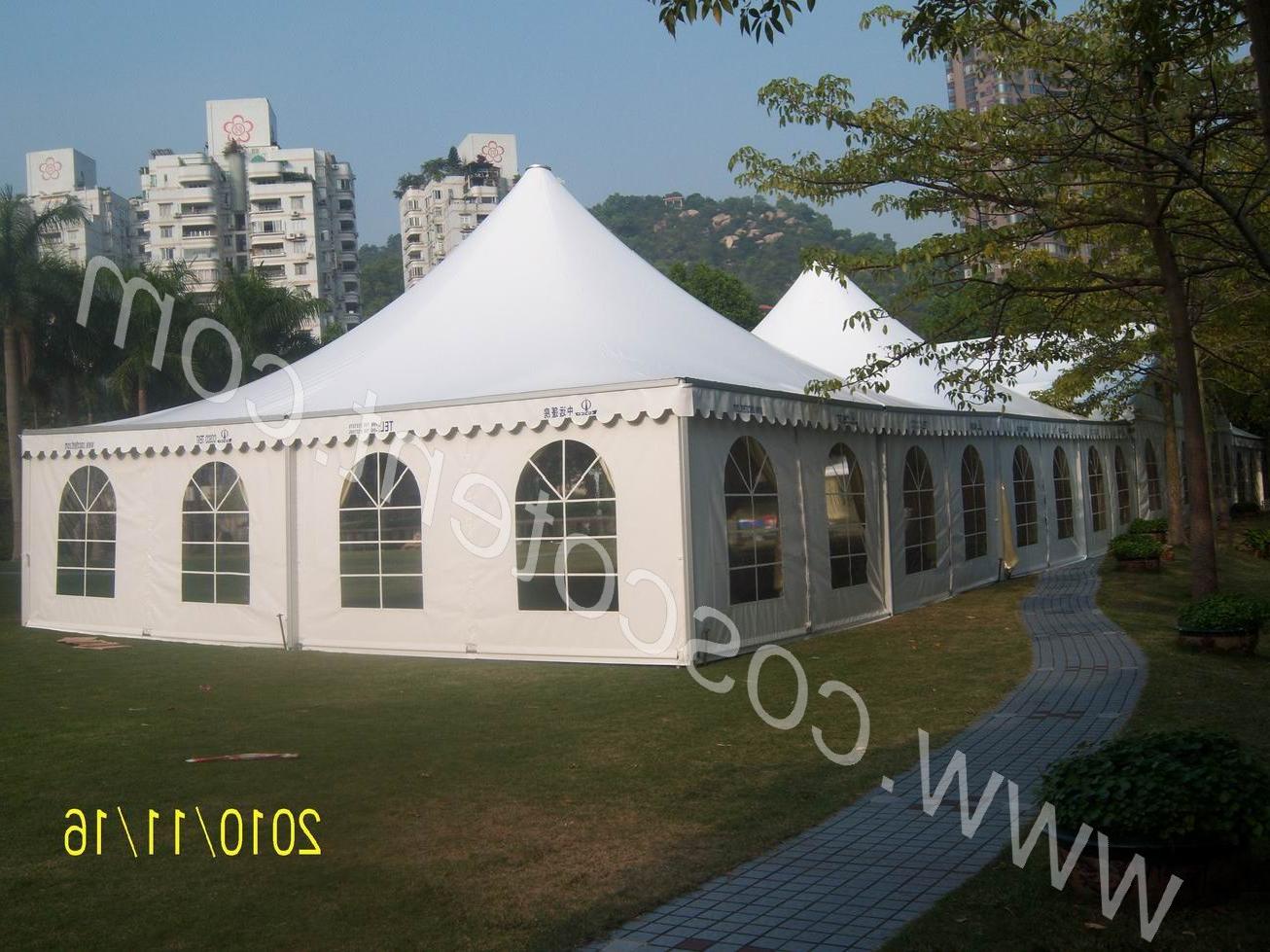 fall wedding tent