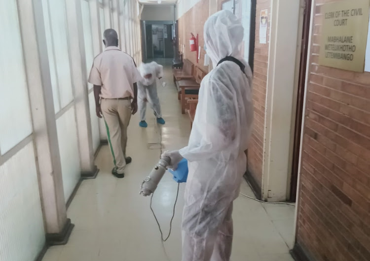 Court proceedings were delayed at the Nelspruit magistrate's court on Thursday morning after a man was spotted entering the premises while carrying a positive Covid-19 result. Health workers had to be called to clean the corridors.