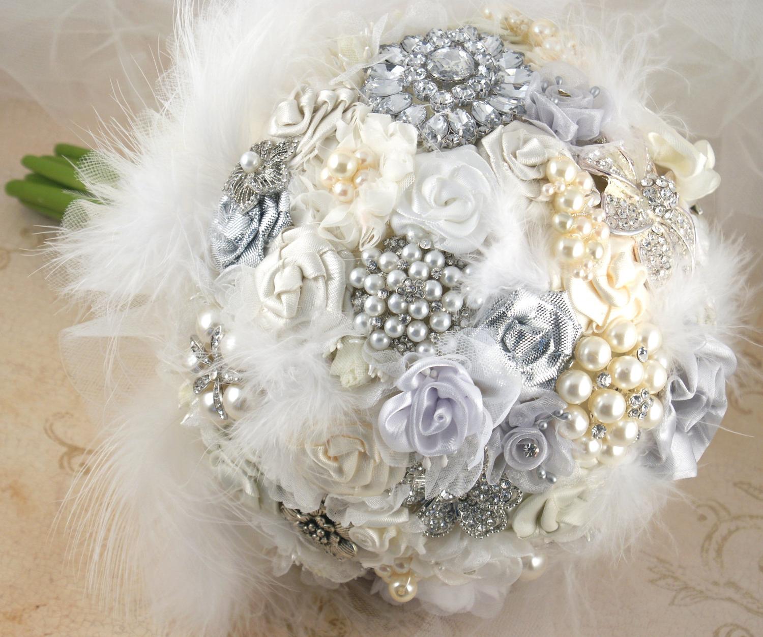 Brooch Bouquet- Bridal Bouquet