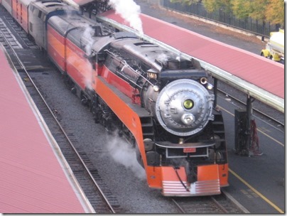 IMG_9708 Southern Pacific Daylight GS-4 4-8-4 #4449 at Union Station in Portland, Oregon on October 20, 2009