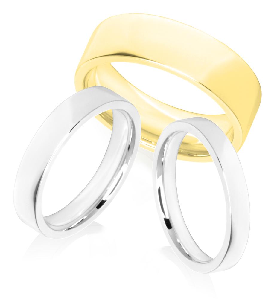 Flat Court Wedding Bands