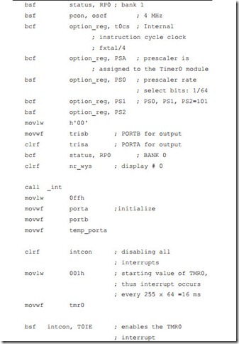 Interfacing PIC Microcontrollers to Peripherial Devices-0307