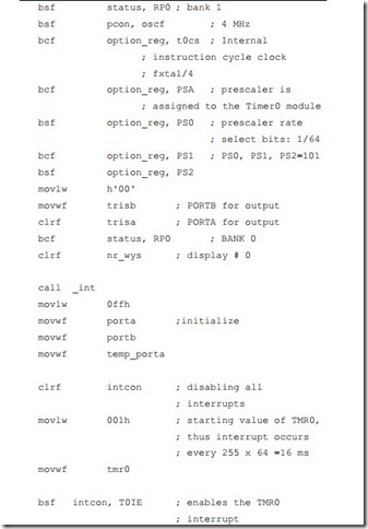 Interfacing PIC Microcontrollers to Peripherial Devices-0307