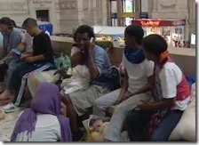 Migranti in stazione