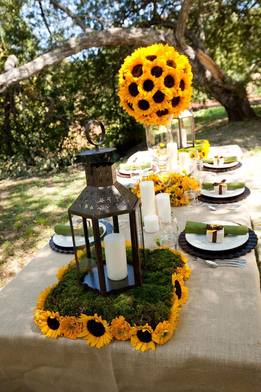 Sunflower Wedding Decor Ideas