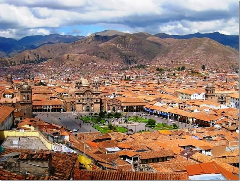 Cusco birds view