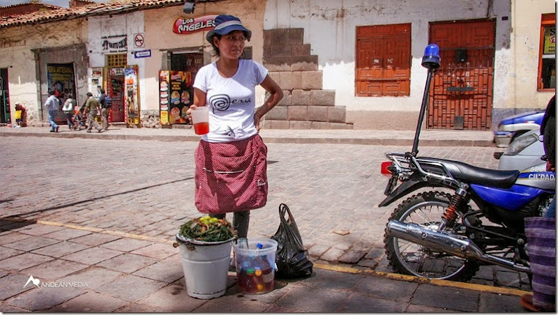 Vendedora emoliente Cusco