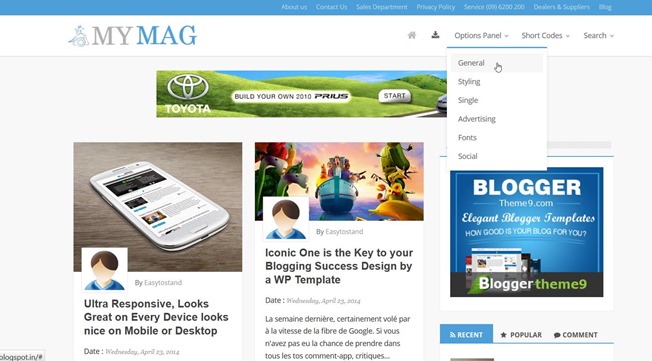 mymag-blogger-template