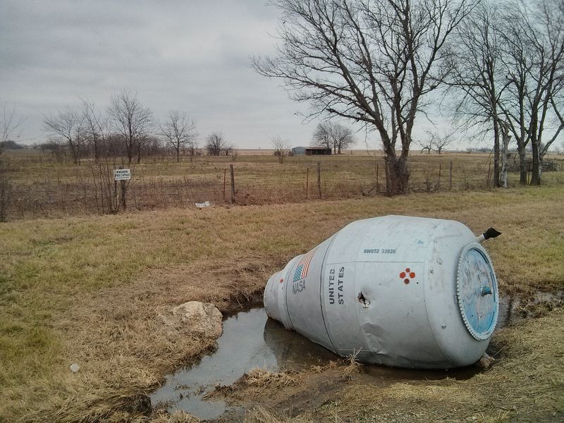 Image result for crashed space capsule