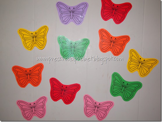 Preschool Alphabet: B is for Butterfly