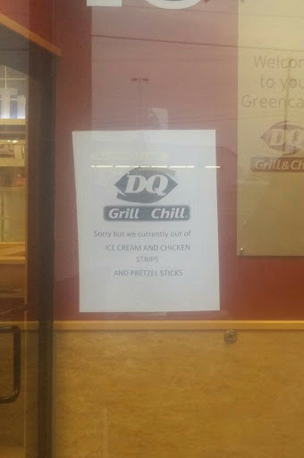 Fast Food Restaurant «DQ Grill & Chill Restaurant», reviews and photos, 40 Putnam PLZ, Greencastle, IN 46135, USA