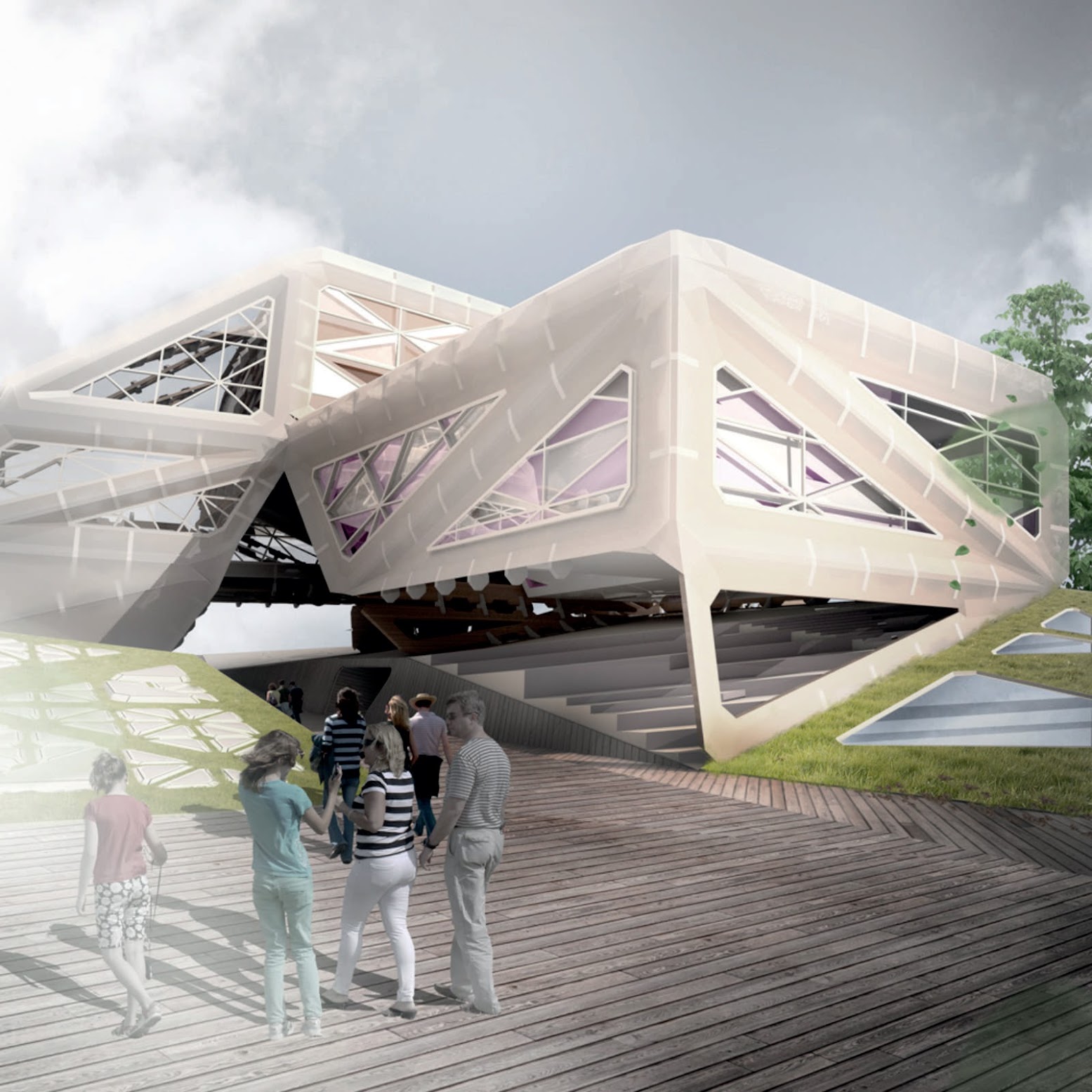 Almere Pampus Transferium by MetaStable Architecture