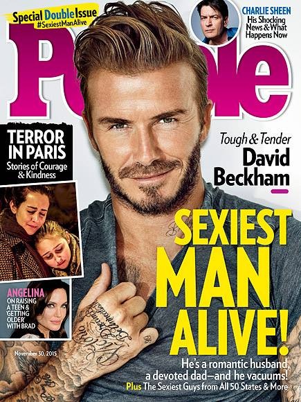 David Beckham is People's Sexiest Man Alive