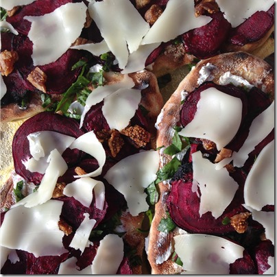 Grilled Beet and Goat Cheese Pizza (2) | Photo | The Lisa Porter Collection