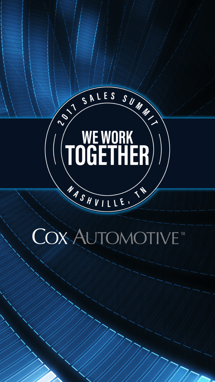 Android application Cox Automotive Events screenshort