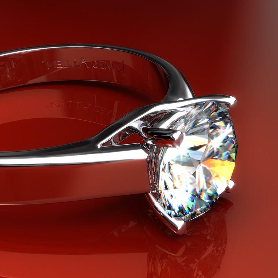 Solitaire Engagement Rings - A