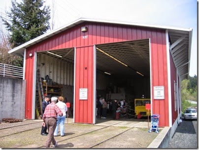 IMG_0529 Willamette Shore Trolley Carbarn in Lake Oswego, Oregon on April 26, 2008