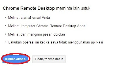 Remote Desktop Jarak Jauh Via Internet Dengan Google Chrome