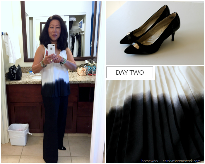 What I Wore Business Travel Day Two