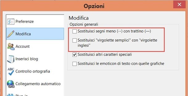 disattivare-conversione-virgolette-inglesi