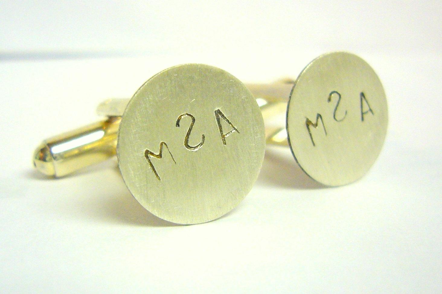 Monogrammed jewelry Silver