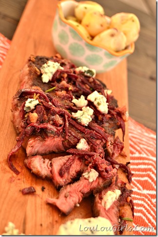 Grilled-Beef-With-Blue-Cheese