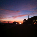 Sunset over the Gulf of Mexico in Destin FL 03232012s