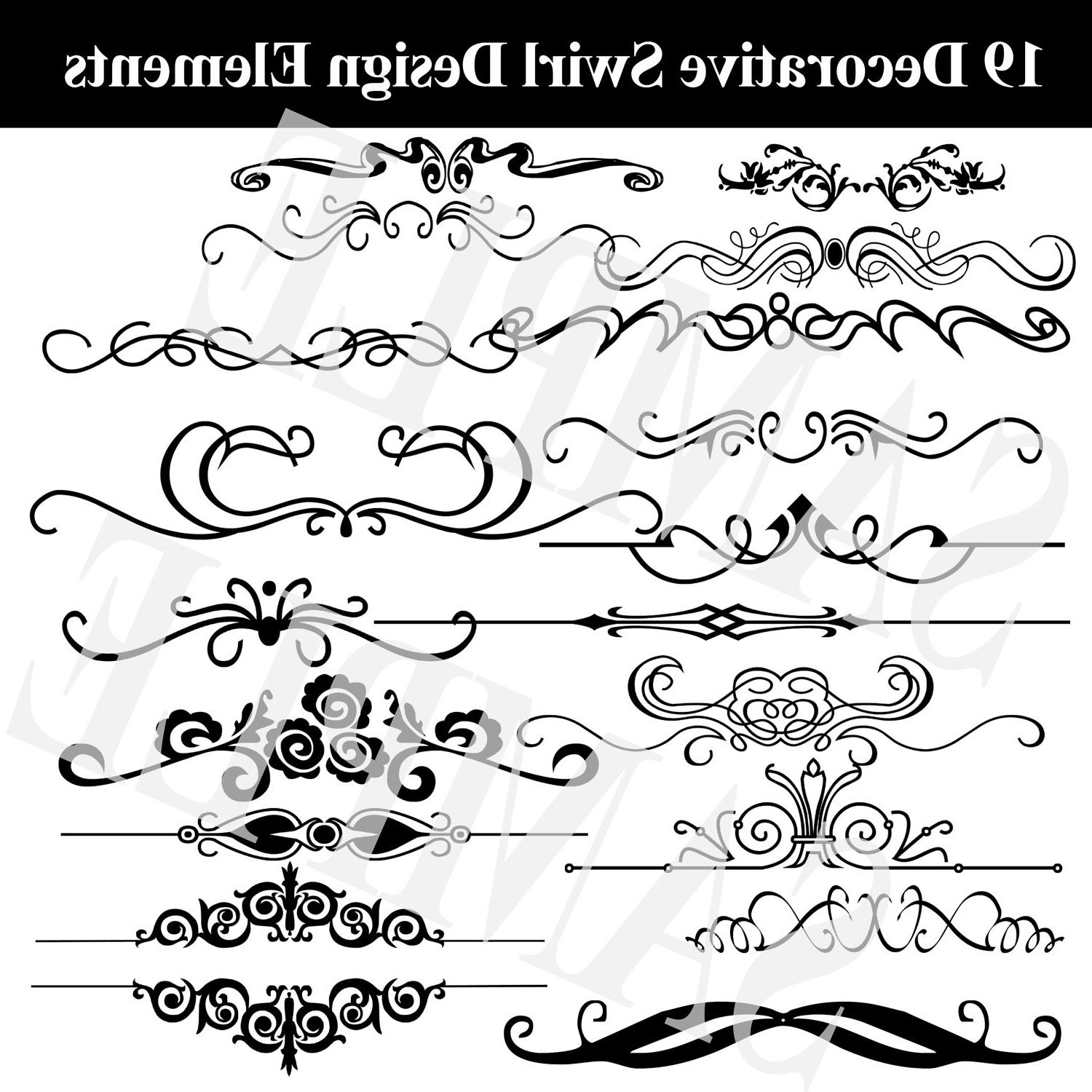 19 Decorative Swirl designs