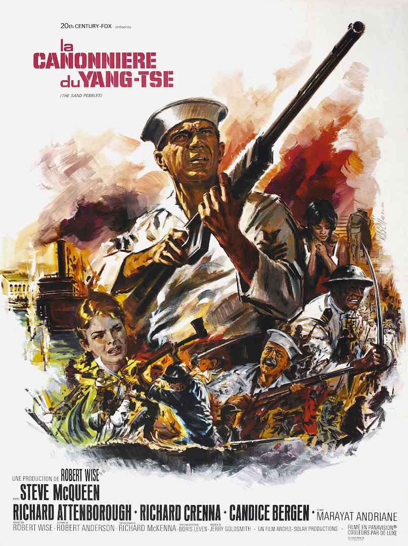 El Yangtsé en llamas - The Sand Pebbles (1966)