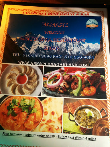 Indian Restaurant «Annapurna Restaurant & Bar», reviews and photos, 948 Clay St, Oakland, CA 94607, USA