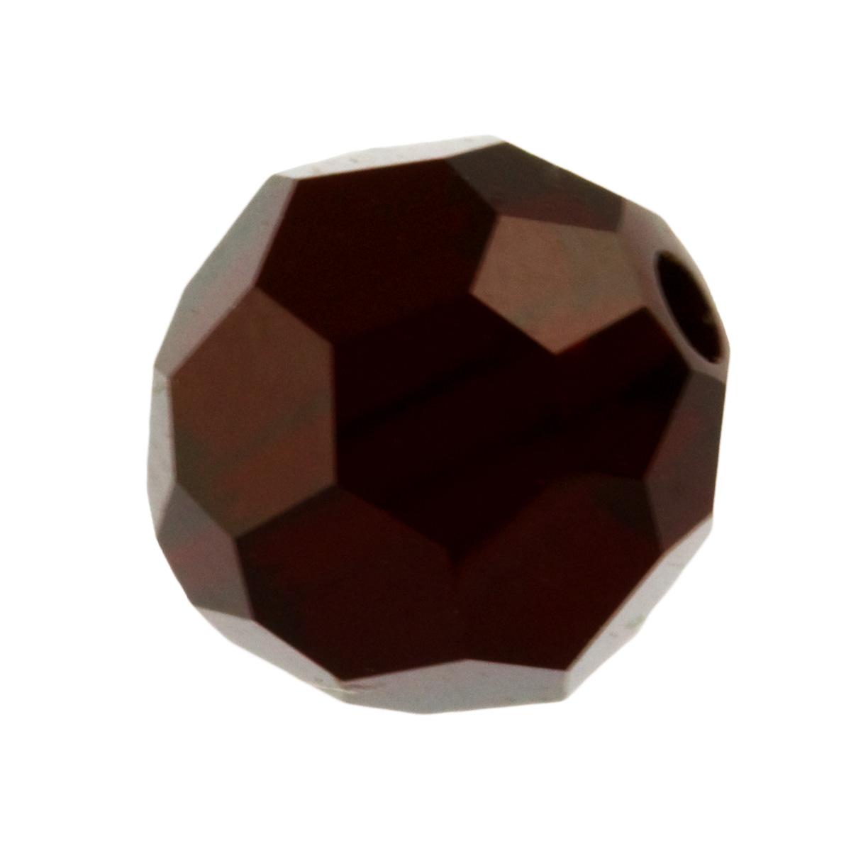 6mm Garnet 5000 Round Swarovski Crystal Beads - Pack of 10. Hover to Zoom