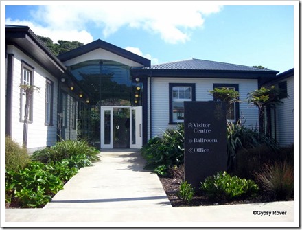 Visitor Centre - originally the garage for the governmental cars.