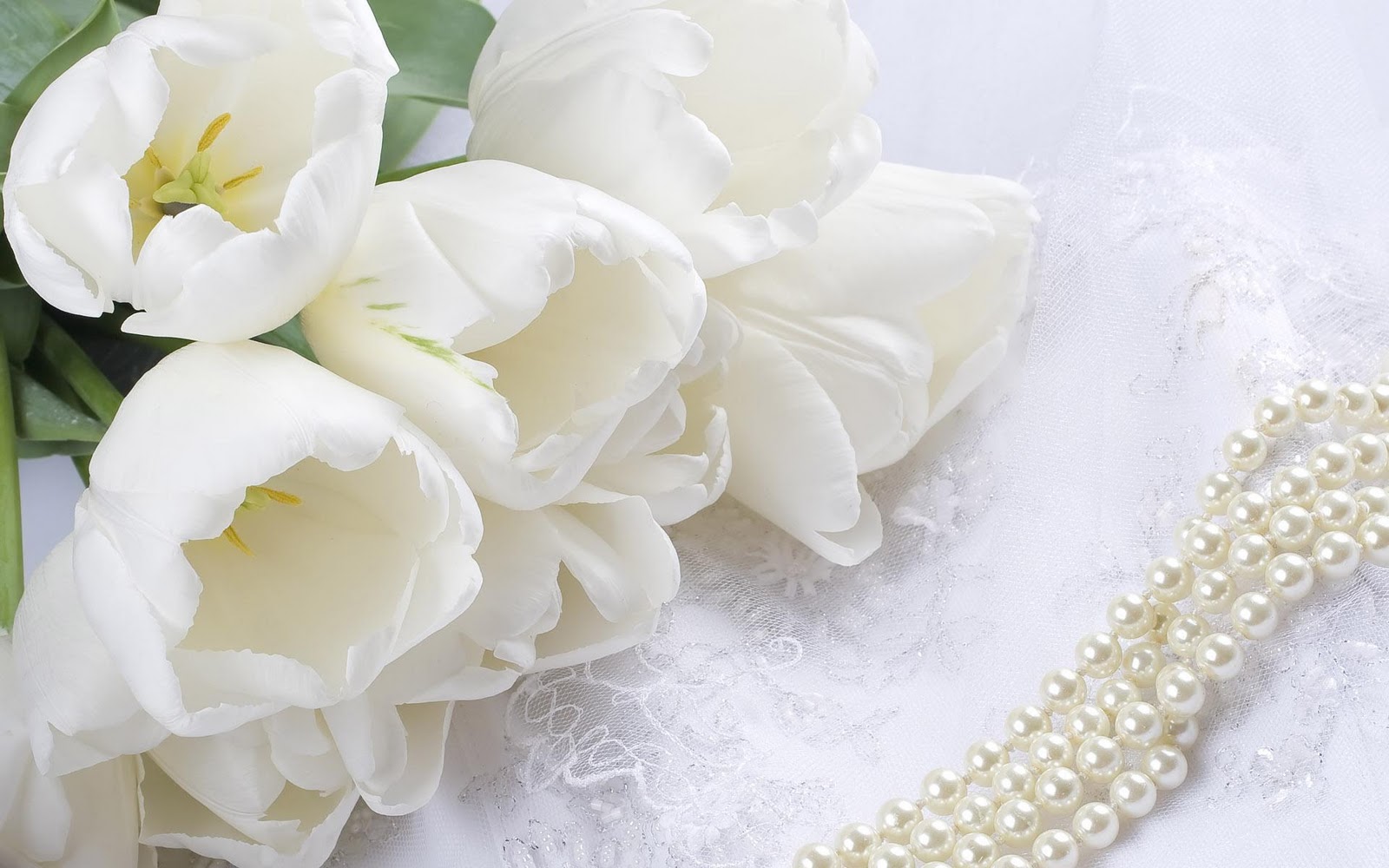 Pure White Wedding Flower