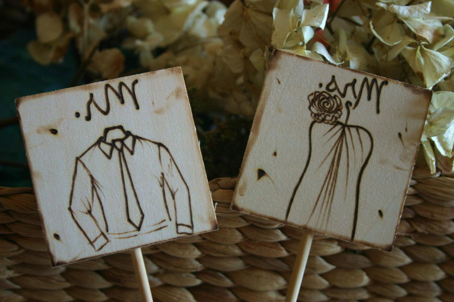 Rustic Wedding Bride and Groom